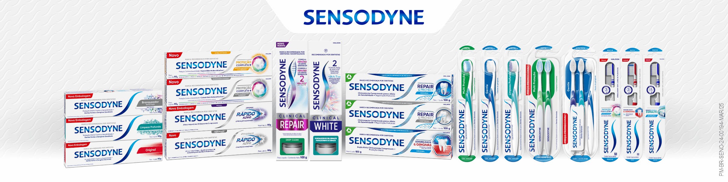 Sensodyne produtos