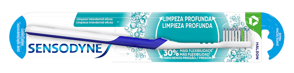 Sensodyne Deep Clean toothbrush