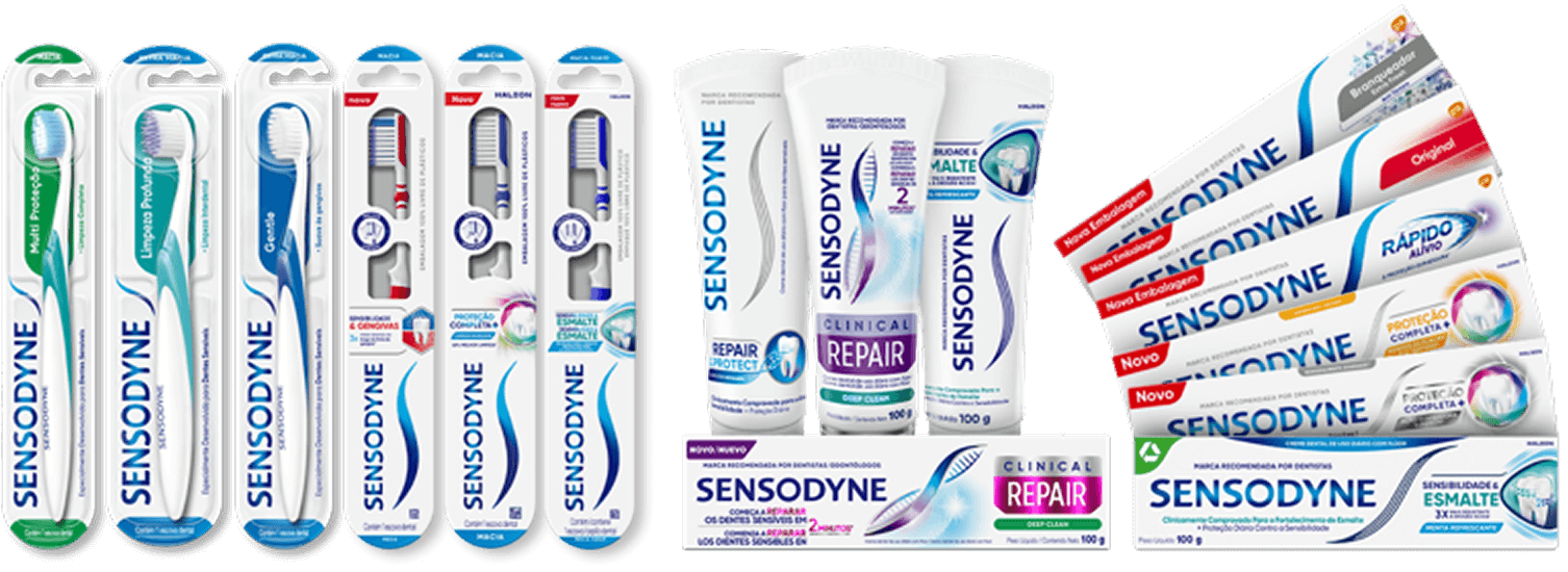 Produtos Sensodyne