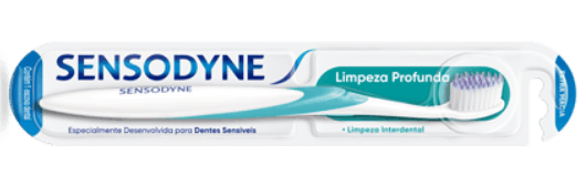 Sensodyne Deep Clean toothbrush