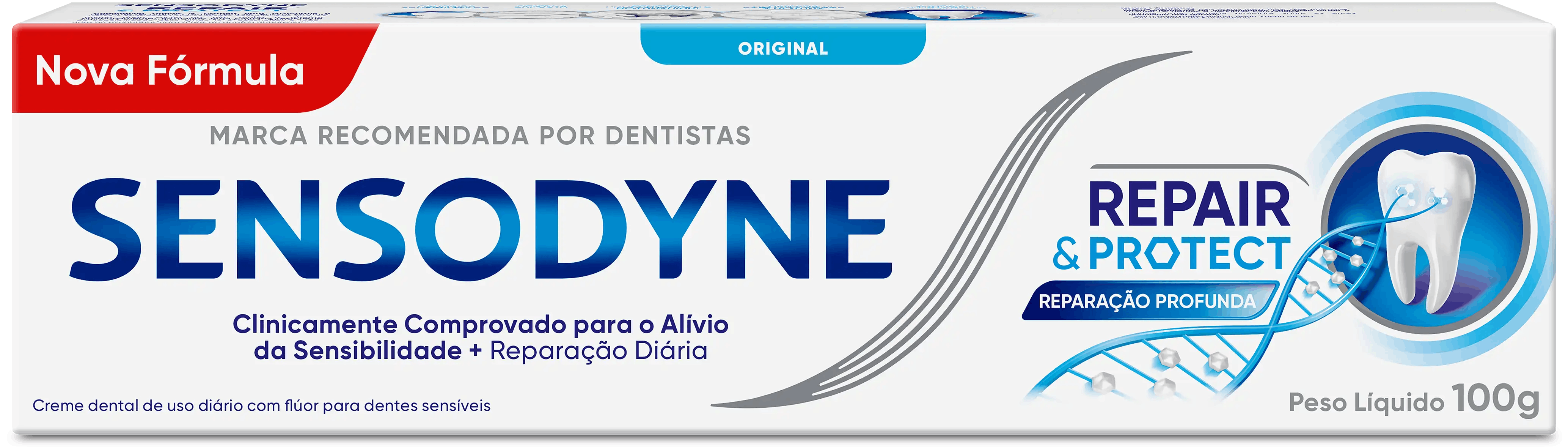 Sensodyne Complete Protection toothpaste in Extra Fresh