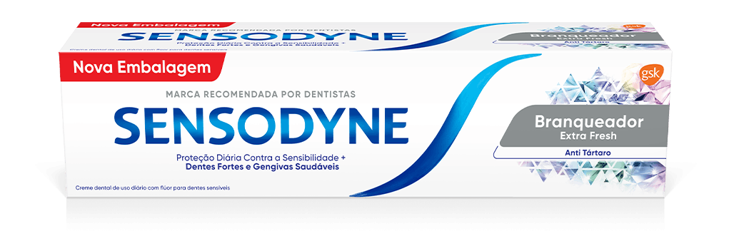 creme dental sensodyne extra fresh