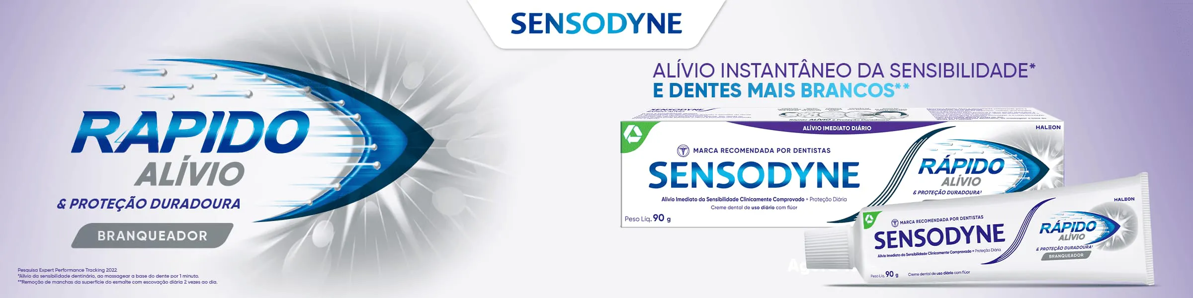 Sensodyne Rápido Alívio Branqueador