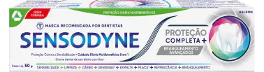 Sensodyne Proteção Completa+  Branqueamento Avançado