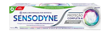 Sensodyne Proteção Completa+  Branqueamento Avançado