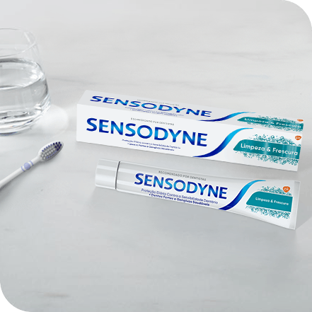 Tratamento da Sensibilidade Dentária com pastas de dentes Sensodyne    