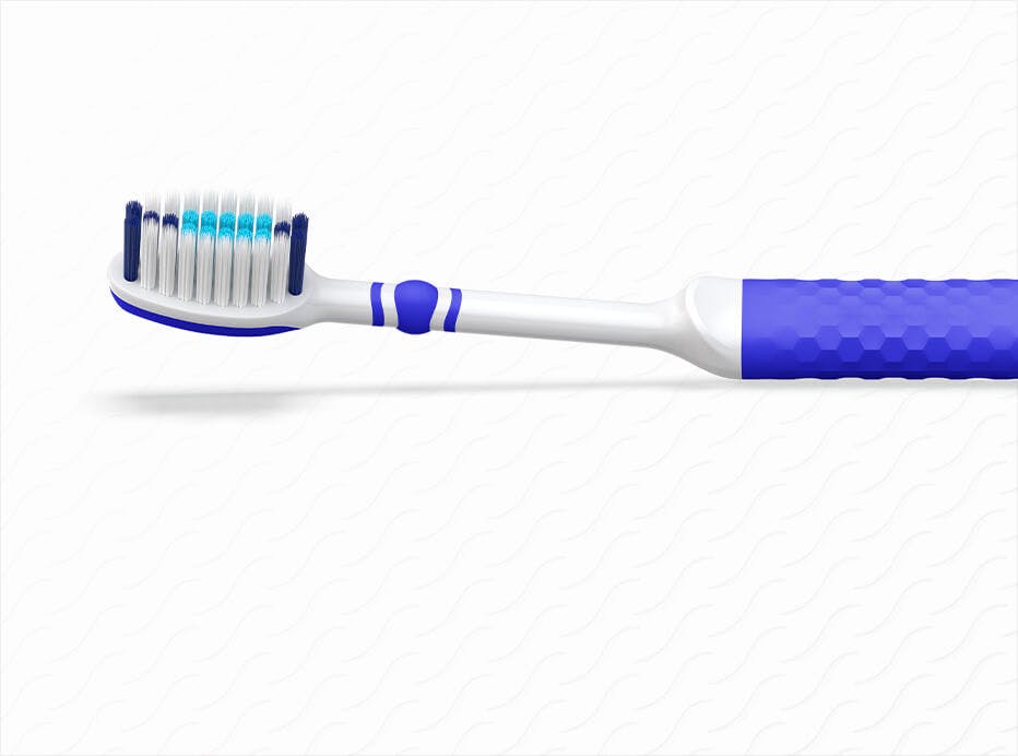 Escova de dentes de pescoço flexível Duoflex