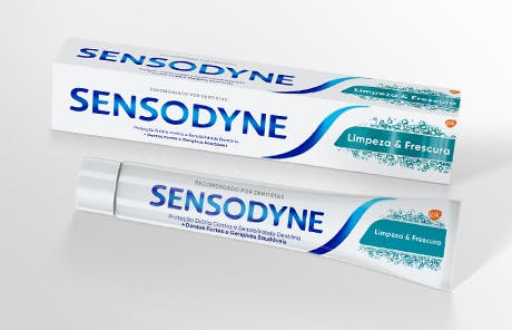 Pasta de dentes Sensodyne Limpeza Profunda