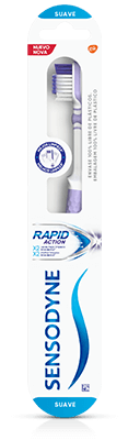 Escova de dentes Suave Sensodyne Rapid Action