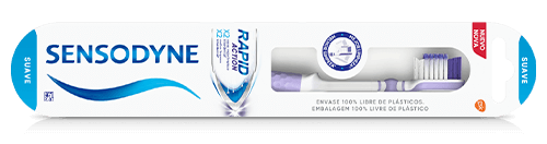 Escova de dentes Suave Sensodyne Rapid Action