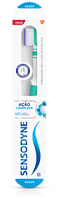Escova de dentes Suave Sensodyne Ação Completa