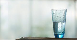 Information stating to drink water to rinse away dietary acids