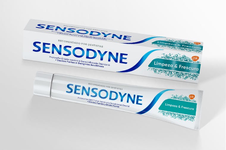 Pasta de dentes Sensodyne Limpeza Profunda