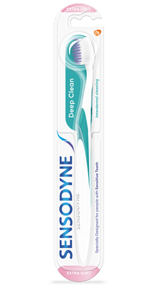 Deep Clean toothbrush and packaging  