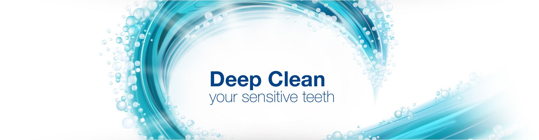 Deepclean your sensitive teeth imagery
