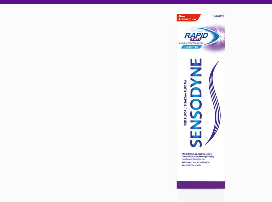 Sensodyne Rapid Relief tandkräm