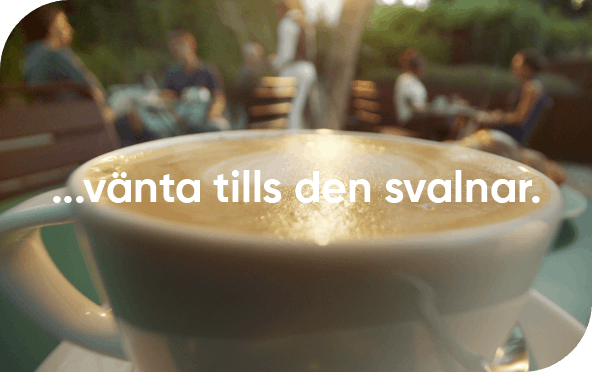 en varm kopp kaffe