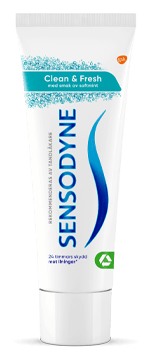 Sensodyne Deep Clean toothpaste header