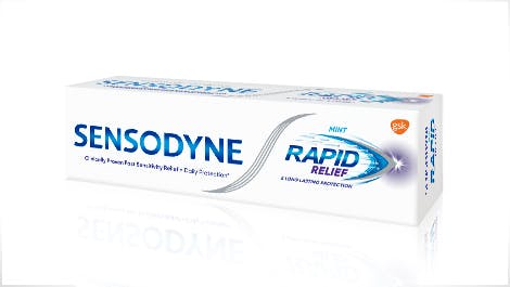 Sensodyne Rapid Relief toothpaste