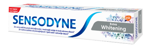 Sensodyne Extra Whitening toothpaste