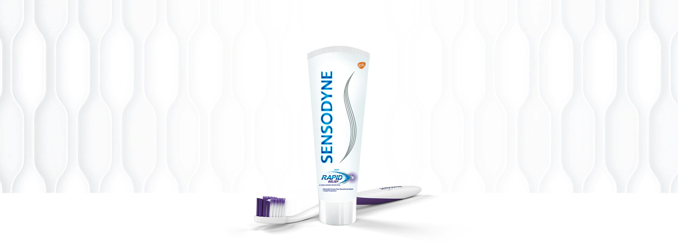 Sensodyne Rapid Relief toothpaste for sensitive teeth