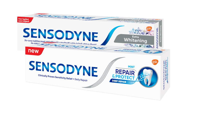 Sensodyne products that help protect against tooth sensitivity