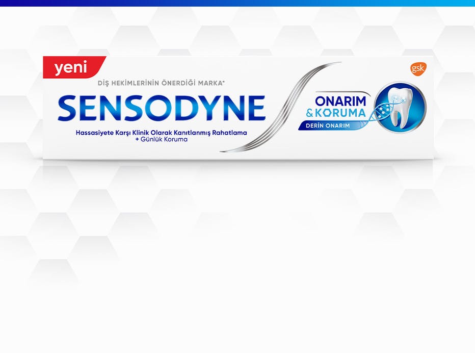 Sensodyne repair and protect deep clean mint toothpaste  