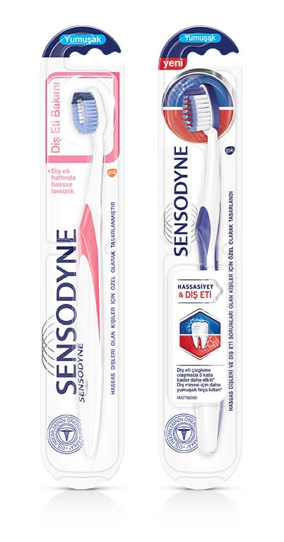Sensodyne Gum Care and Sensitivity and Gum toothbrushes