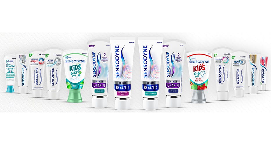 Variety of Sensodyne Toothpaste products for tooth sensitivity