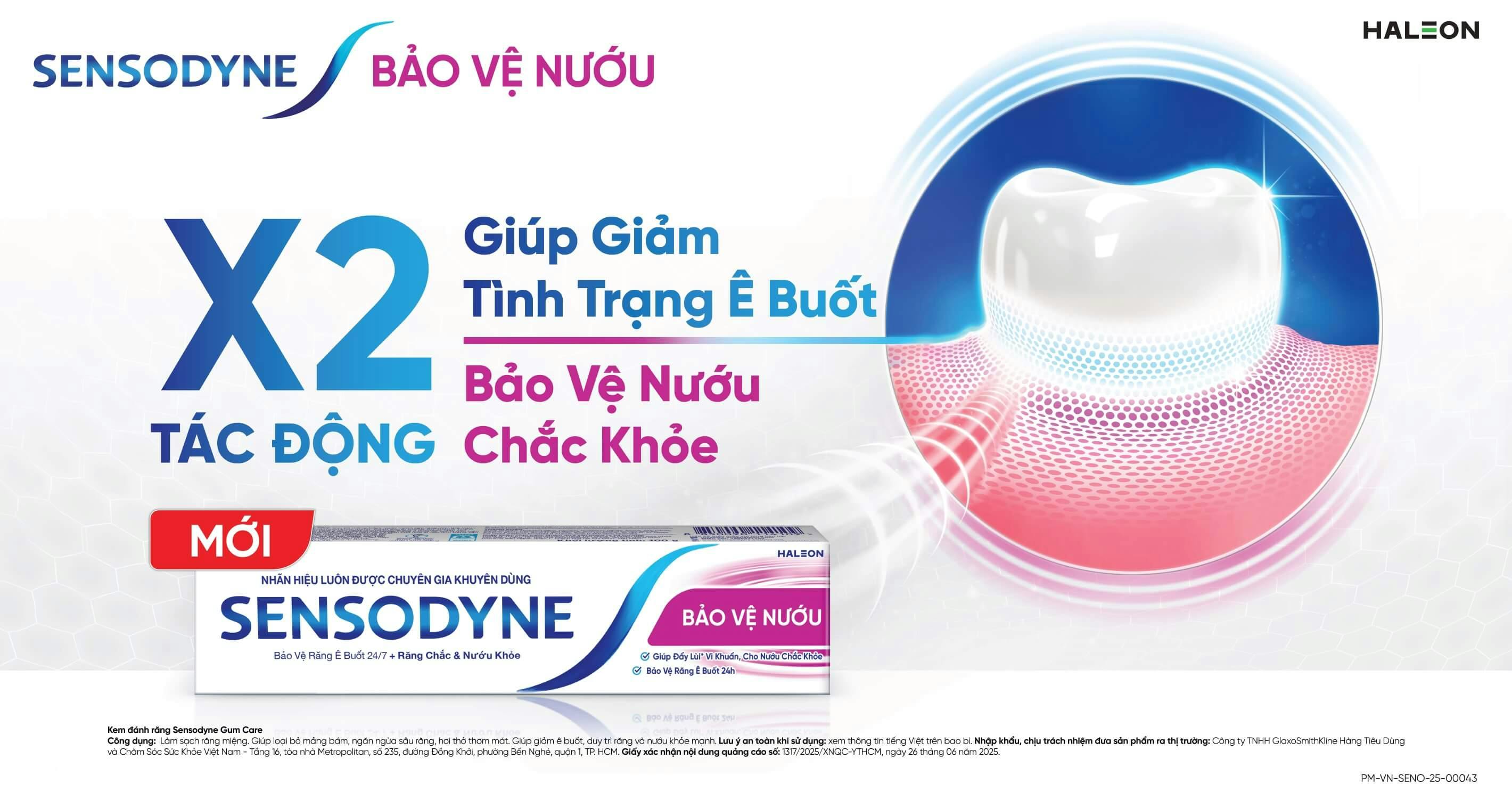 Giúp Giảm Tinh Trạng Ê Buốt Bảo Vệ Nướu Chắc Khỏe