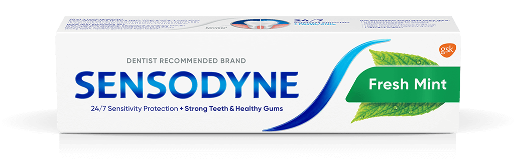 Sensodyne toothpaste in Fresh Mint