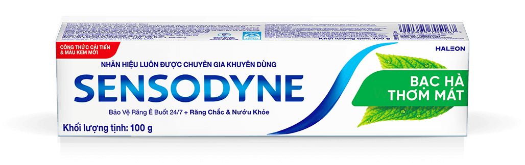 Sensodyne toothpaste in Fresh Mint