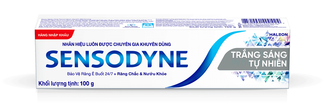 Sensodyne Gentle Whitening toothpaste header