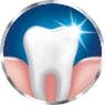 Sensitive teeth whitening icon