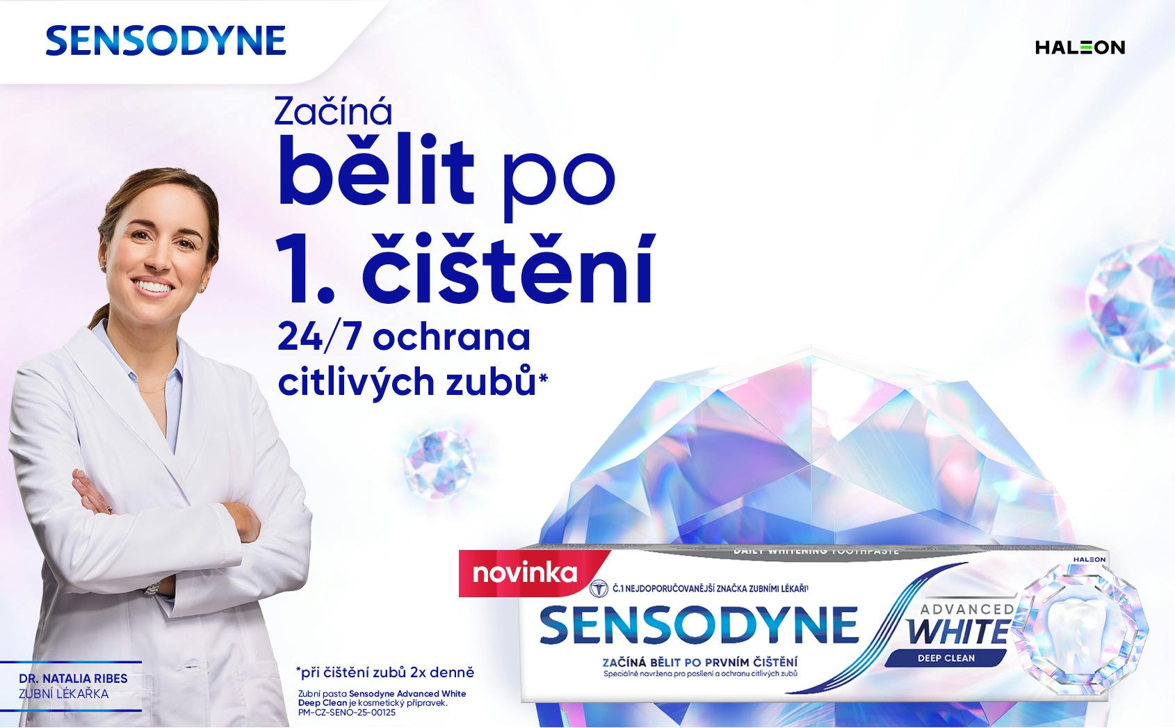 Sensodyne Advanced White Deep Clean