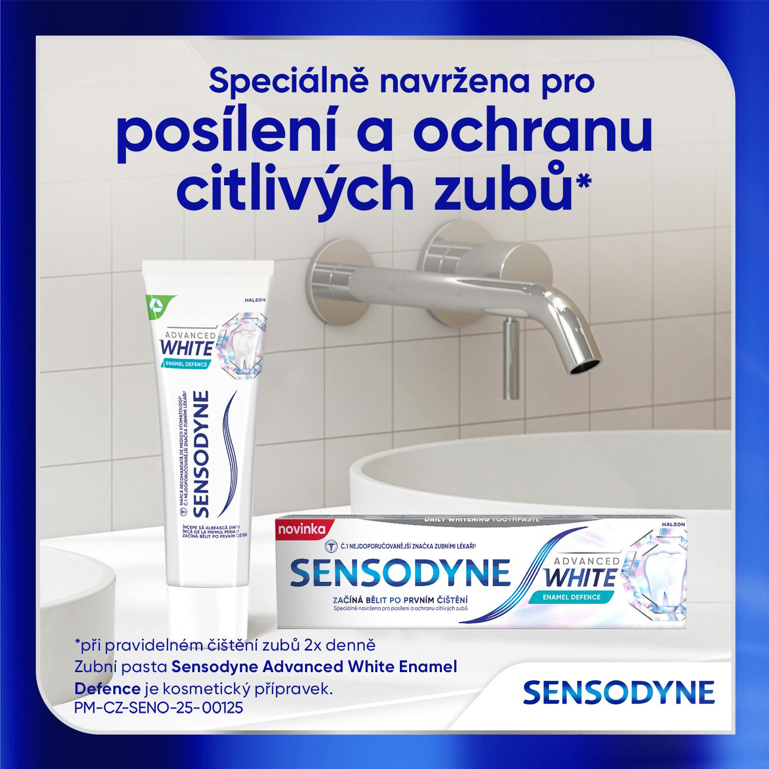 Sensodyne Advanced White Enamel Defence