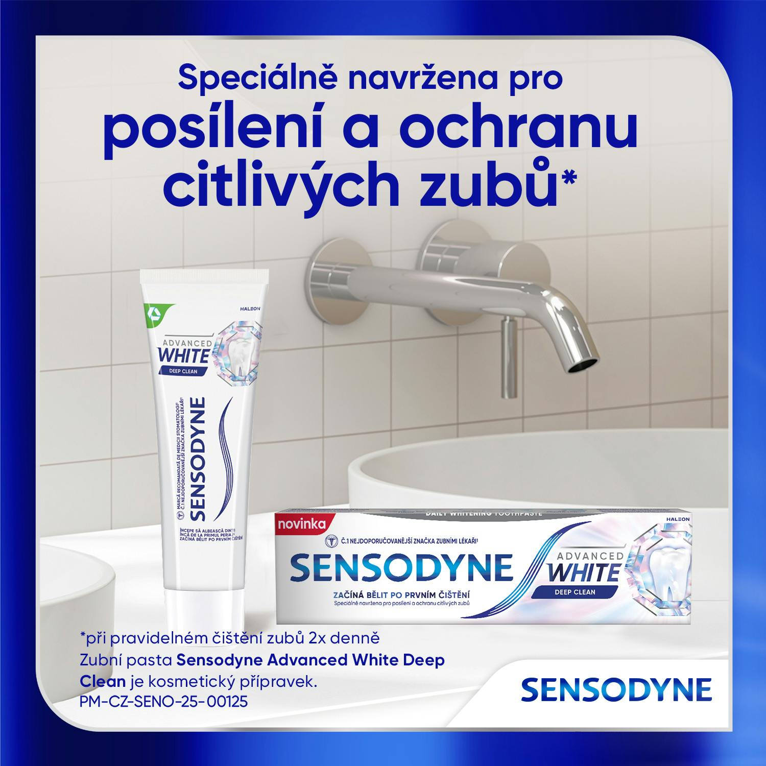 Sensodyne Advanced White Deep Clean