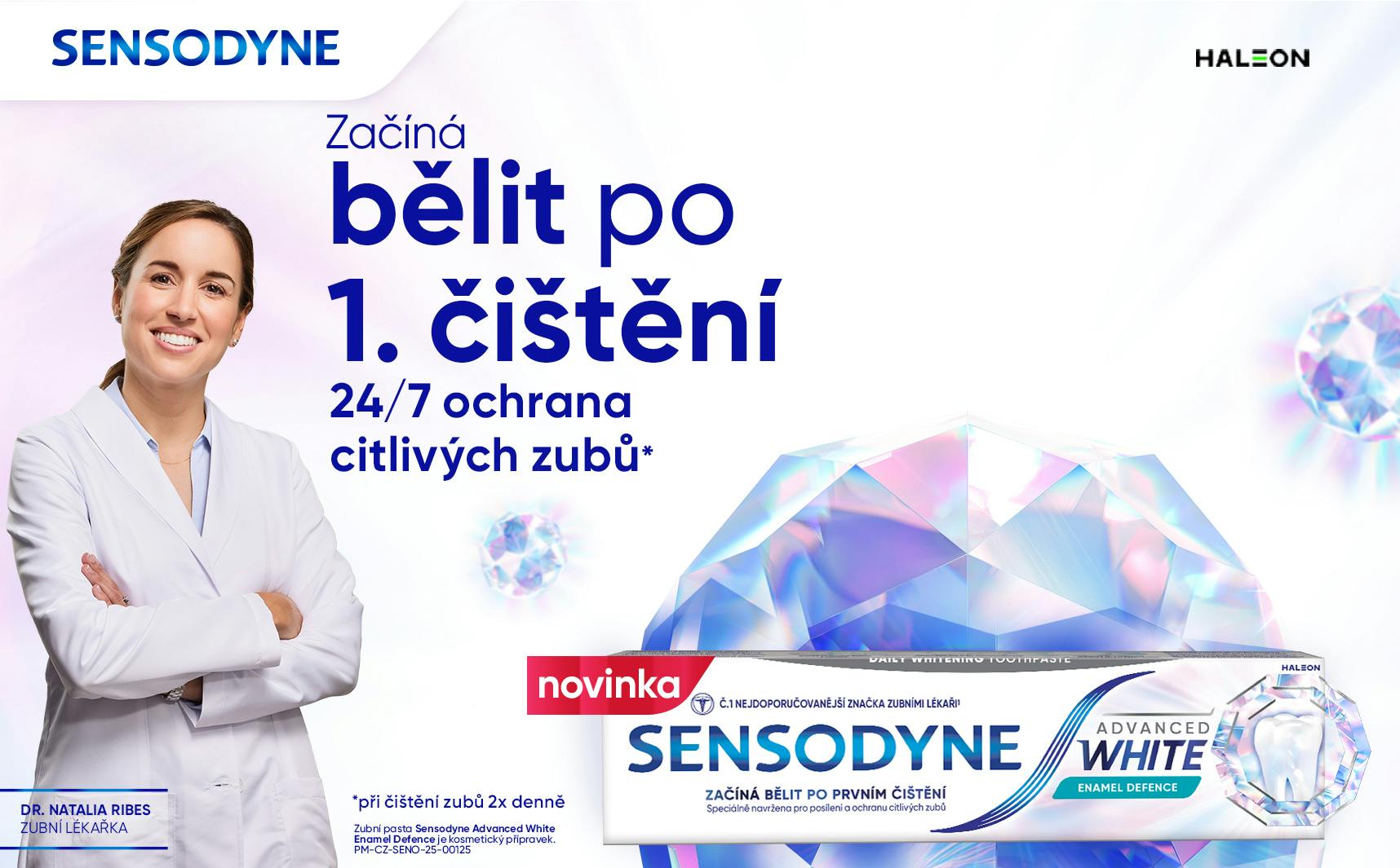 Sensodyne Advanced White Enamel Defence