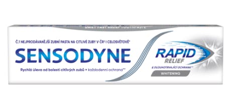 Zubní pasta Rapid Whitening Sensodyne |Zubní pasta Rapid Whitening