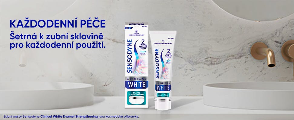 Sensodyne Clinical White Enamel Strengthening