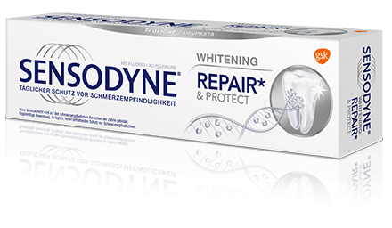 sensodyne repair & protect whitening zahnpasta