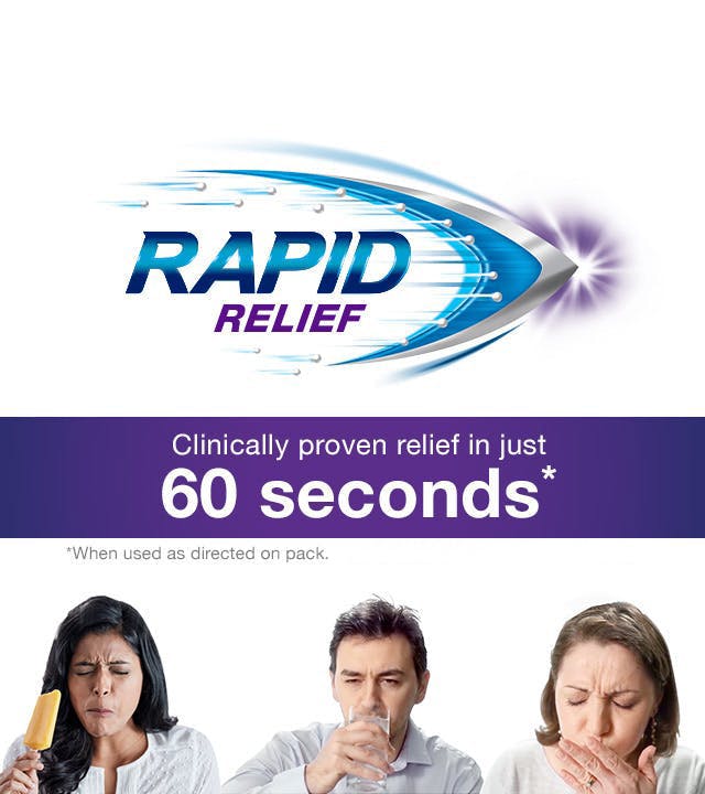 Rapid Relief 60 seconds banner