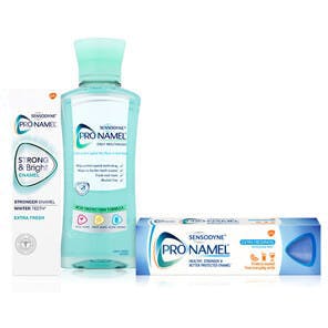 Pronamel is clinically proven to rebuild enamel strength. Protecting against the effects of everyday acids Pronamel is clinically proven to rebuild enamel strength. Protecting against the effects of everyday acids