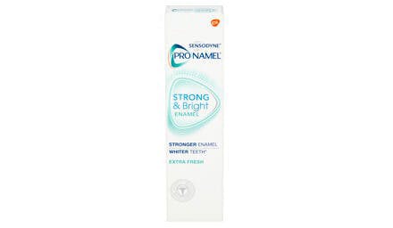 sensodyne pronamel strong and bright ingredients