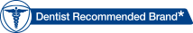 Sensodyne is the dentist recommended brand for sensitive teeth.