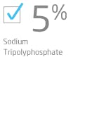 5% sodium tripolyphosphate