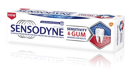 sensodyne sensitivity and gum