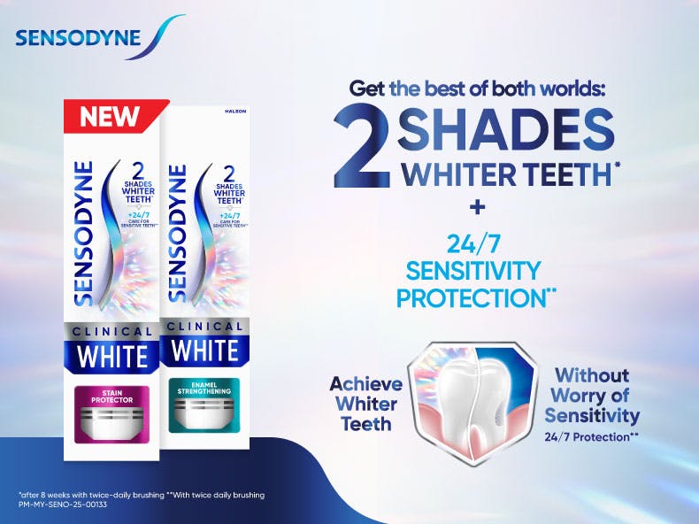 Sensodyne Clinical White Stain Protector