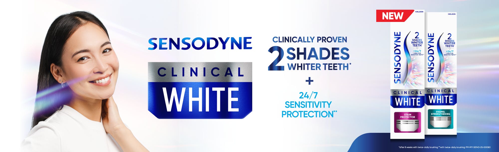 Sensodyne Clinical White