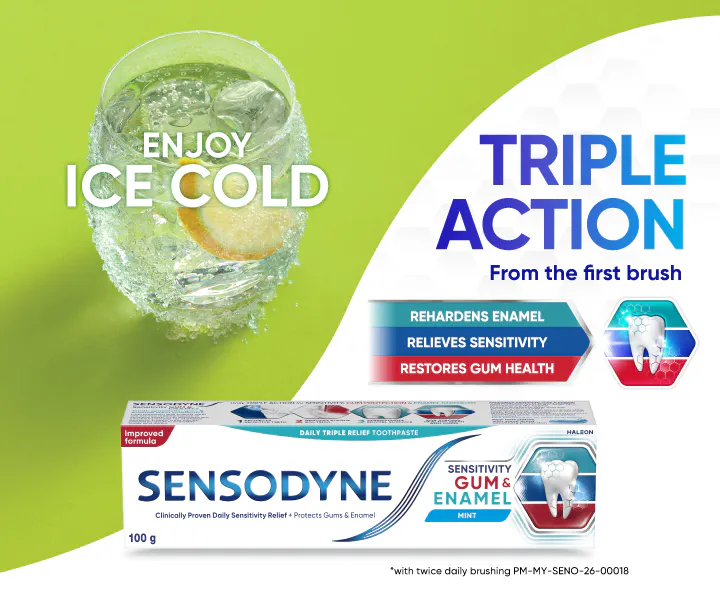 Sensodyne Sensitivity and Gum Enamel mobile banner